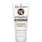 COCOCARE Vitamin E Moisturizing Cream, 1 oz (28.3 g)
