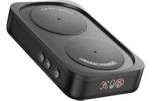 STARSIKI Undetectable Mouse Mover Jiggler, 100% Random Mouse Movement Device, Mechanical Mouse Shaker with Adjustable Interval Timer, No Need to Align Optical Sensor, Quiet Vibration Keep PC Active