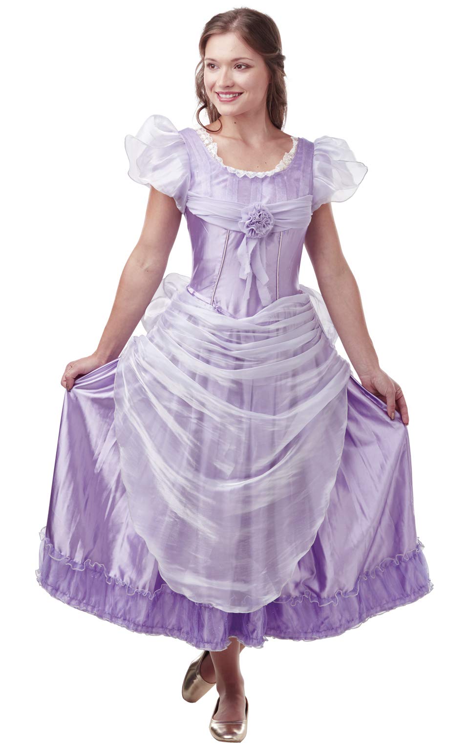 Rubie's Official Disney The Nutcracker Clara Lavender, Deluxe Adult Ladies Costume, UK Size Medium 12-14