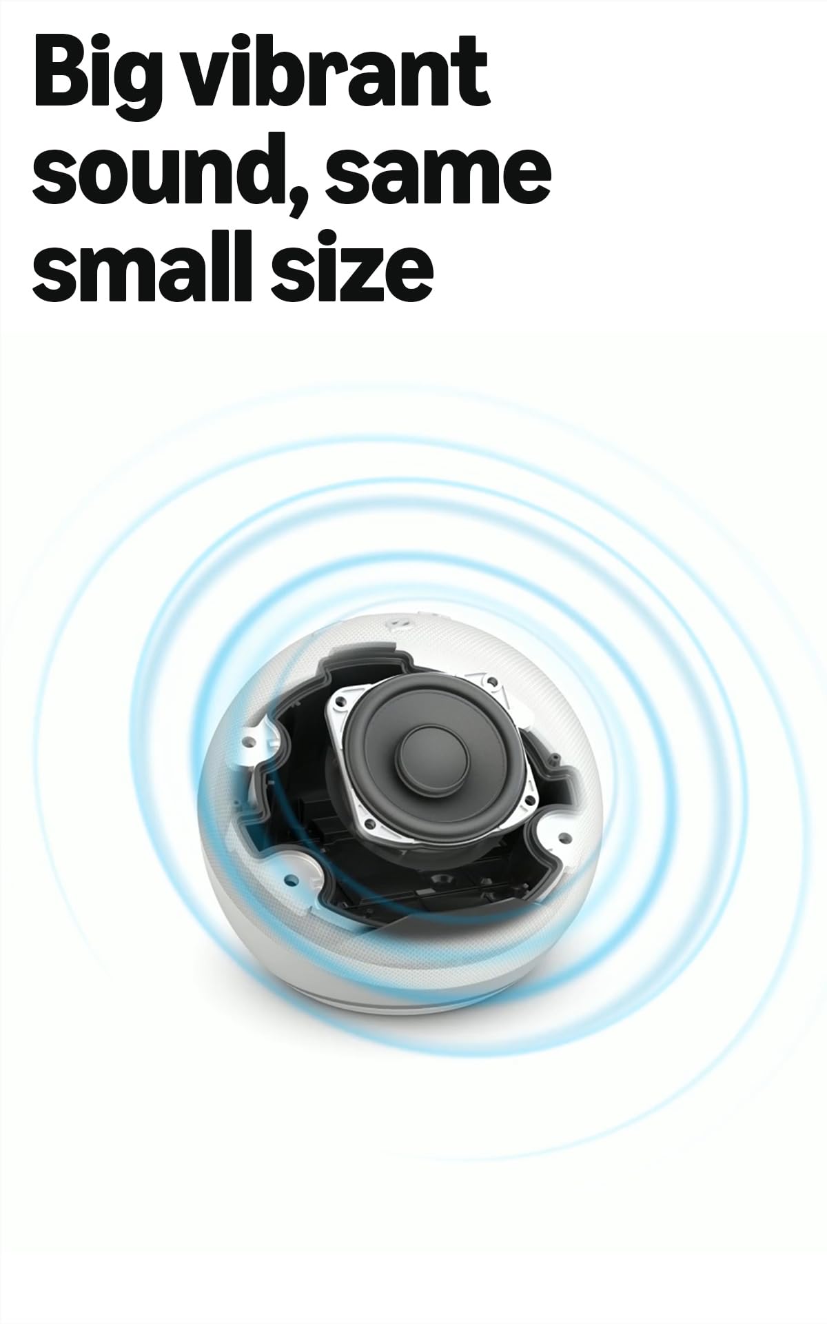 Echo Dot (Newest gen) | Big vibrant sound Wi-Fi and Bluetooth smart speaker with Alexa | Deep Sea Blue