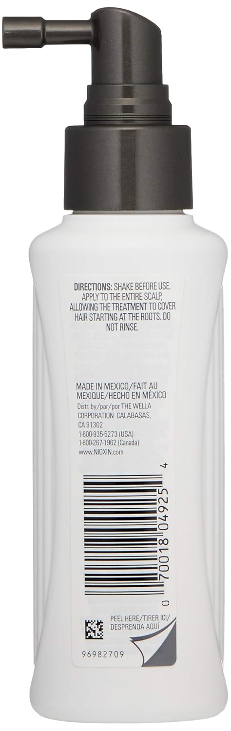 Nioxin Scalp and Hair Leave,In Treatment System 3, 3.4 Fl Oz: Nioxin: Premium Beauty