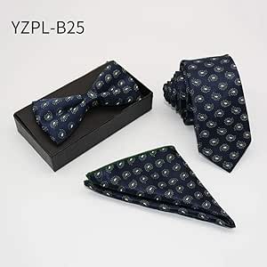 xiangpi Caja de Regalo Corbata de Tres Piezas Ropa Formal para Hombres