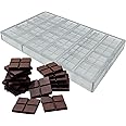 Polycarbonate Matts Chocolate Mold Tian Zigzag Shape Candy Mould Checkered Pattern Chocolate DIY Maker Tool