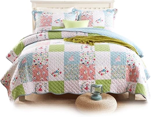 Colchas Patchwork Super King Size Acolchado Edredón Boutí 100 ...