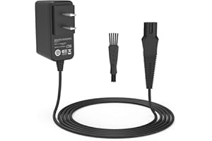 WUKUR Charger for Braun Charger,12V Power Cord Compatible with Braun Shaver Series 3/7/9/1,Razor 3040s 310s 340S, 740S 7865 9290cc 9095cc and More Models