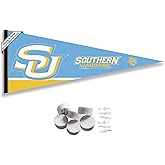 College Flags & Banners Co. Southern Jaguars Pennant Flag and Wall Tack Mount Pads