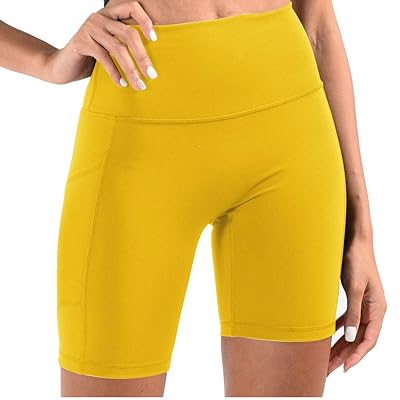 Buy Telamon High Waist Workout Yoga Athletic Shorts For Women Compression Biker Running Short With Deep Pockets Online In Indonesia B08fr9mtwp