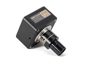 SWIFT 10 Megapixel Camera for Microscopes, with Reduction Lens, Calibration Kit, EyeTube Adapters, Compatible with Windows/Ma