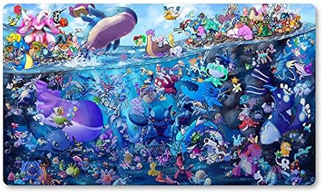 Amazon ポケモンカードゲーム プレイマット プレイマット テーブルマット サイズ 60x35 Cm マウスパッド プレイマット 遊戯王 ポケモン マジック ザ ギャザリング トレカ 通販