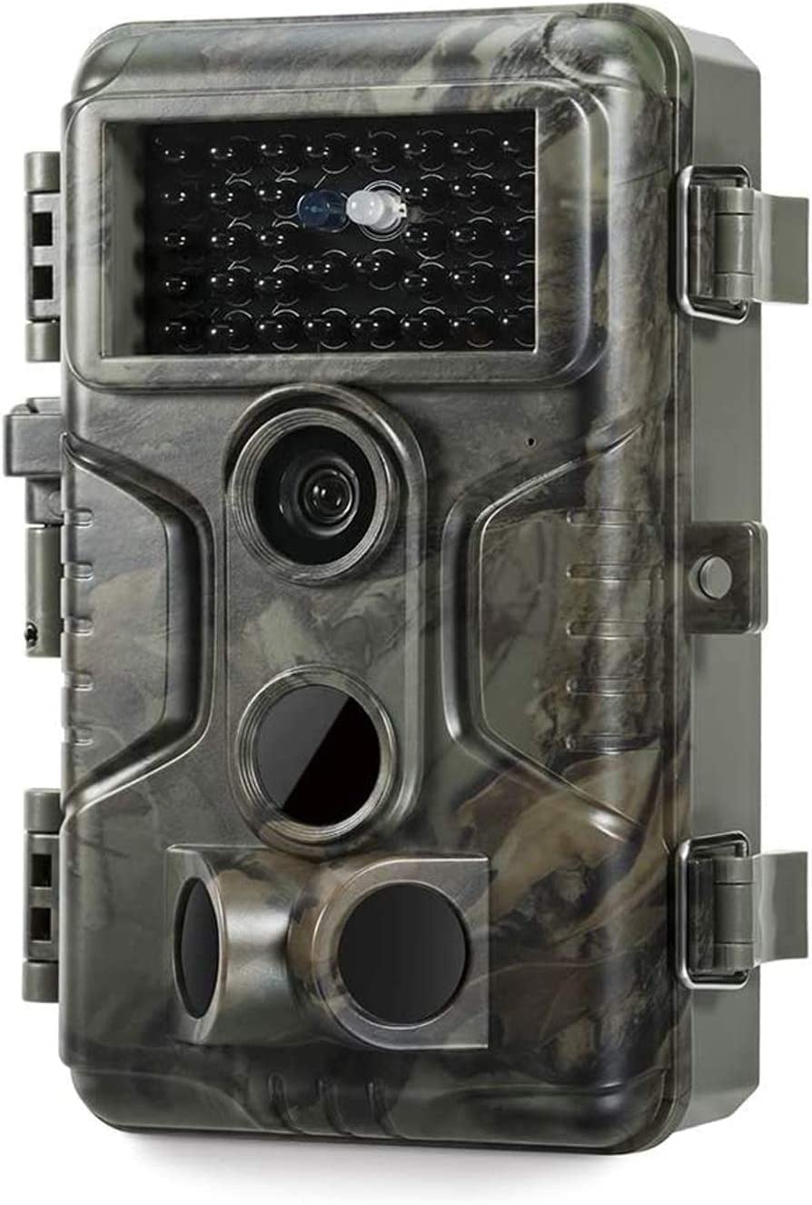 GardePro A3S Wildlife Camera, 64MP 1296p, Trail Camera with H.264 Video, Next-Gen Imaging Technology, 100ft No Glow Night Vision, 0.1s Trigger Speed Motion Activated, Camera Traps for Garden