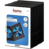 Hama Standard DVD Double Jewel Case, pack of 10 - Black
