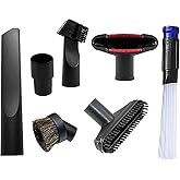 1 1/4 inch Vacuum Attachments Brushes Kit 1-1/4 inch 1-3/8 inch Vacuum Cleaner Accessories for 32mm and 35mm Standard Hose
