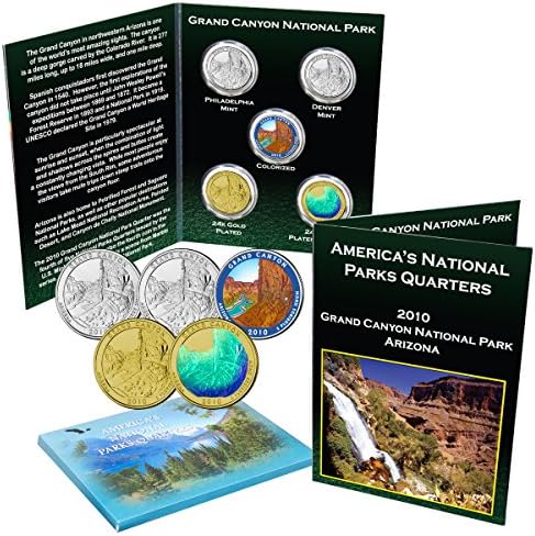 Grand Canyon National Park Quarter Set - 5 pc