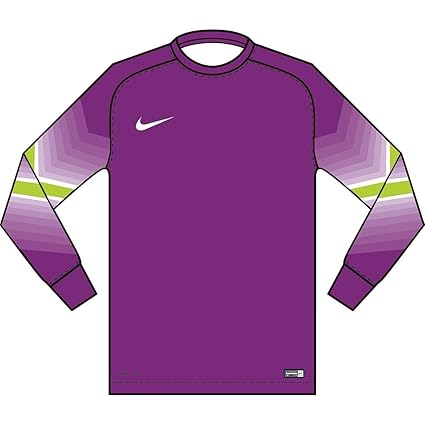 Amazon.com : Nike Youth Goalkeeper Goliero Soccer Jersey (Purple) (YXS) : Sports & Outdoors
