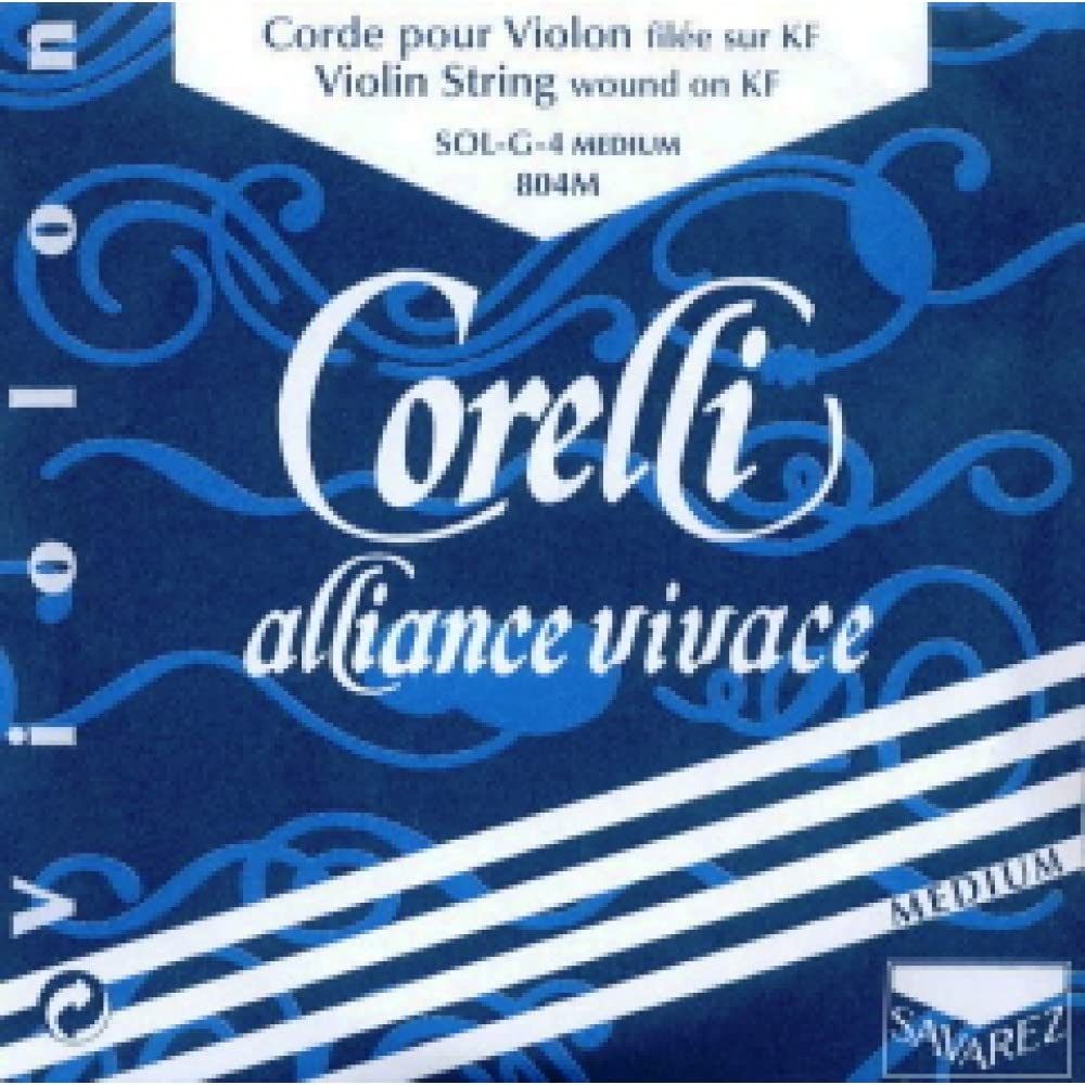 Corelli Strings For Violin Alliance E steel with loop end; Medium