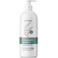 EDENIKA BOTANICALS Rosemary Shampoo with Green Tea, Cinnamon & Clove, 16 fl oz, Detoxifying & Hydrating Formula, Vegan, Sulfate-Free, Paraben-Free, for All Hair Types