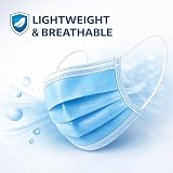 Osler & Walsh Type IIR Fluid Resistant Disposable Face Masks Blue Pack 50 view 2