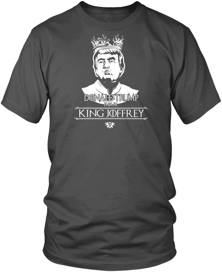 LOGOPOP Men's Donald Trump is Our King Joffrey T-Shirt