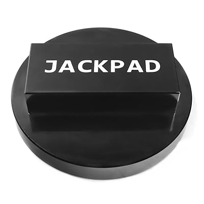 imUfer Aluminum Jack Pad Adapter Anodized Black Durable for BMW Mini Cooper 1PCS