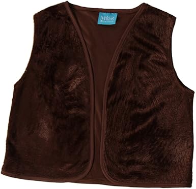 Amazon Com Kids Unisex Brown Victorian Waistcoat Vest M L Clothing