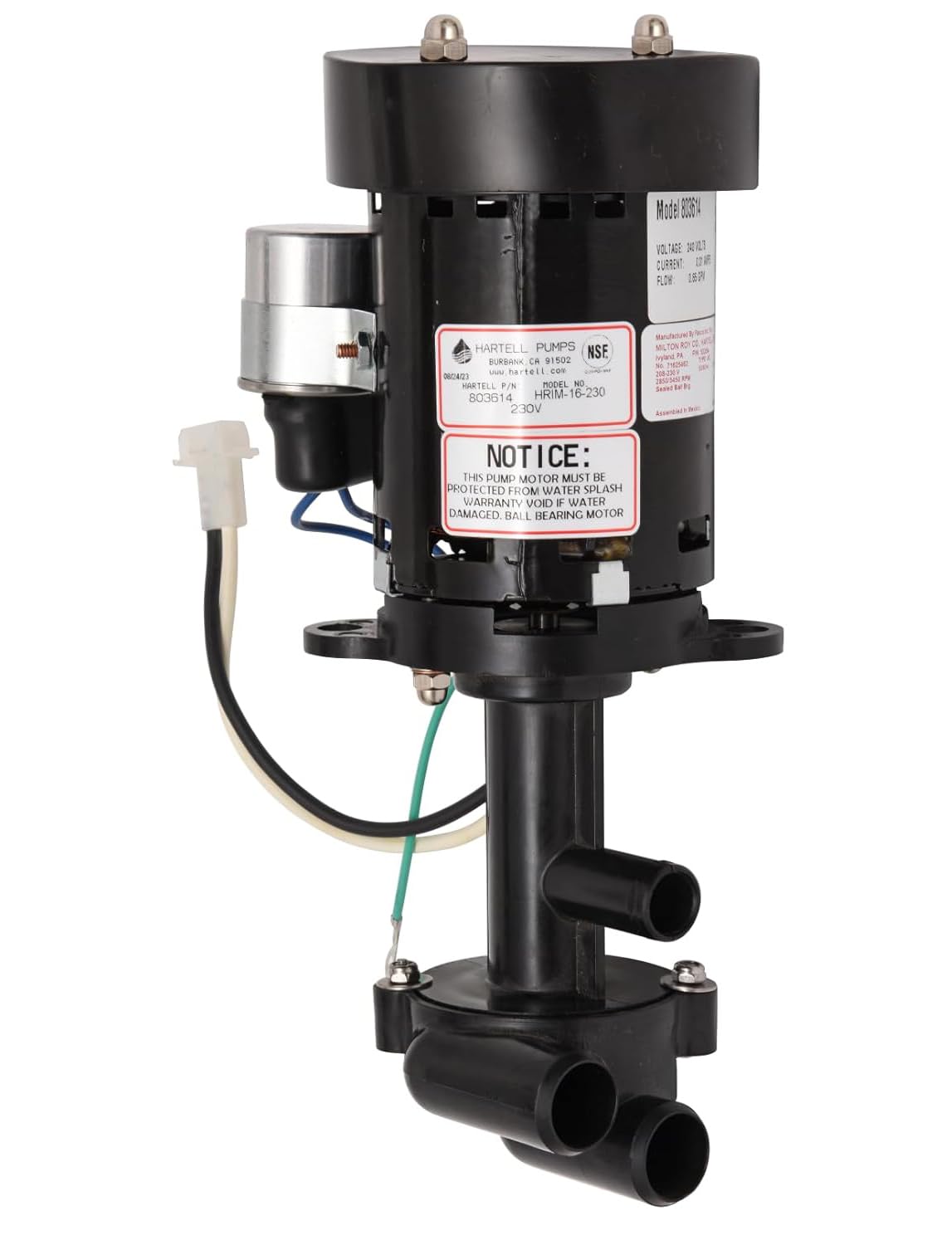 HARTELL HRIM-16-230 Replacement Ice Machine