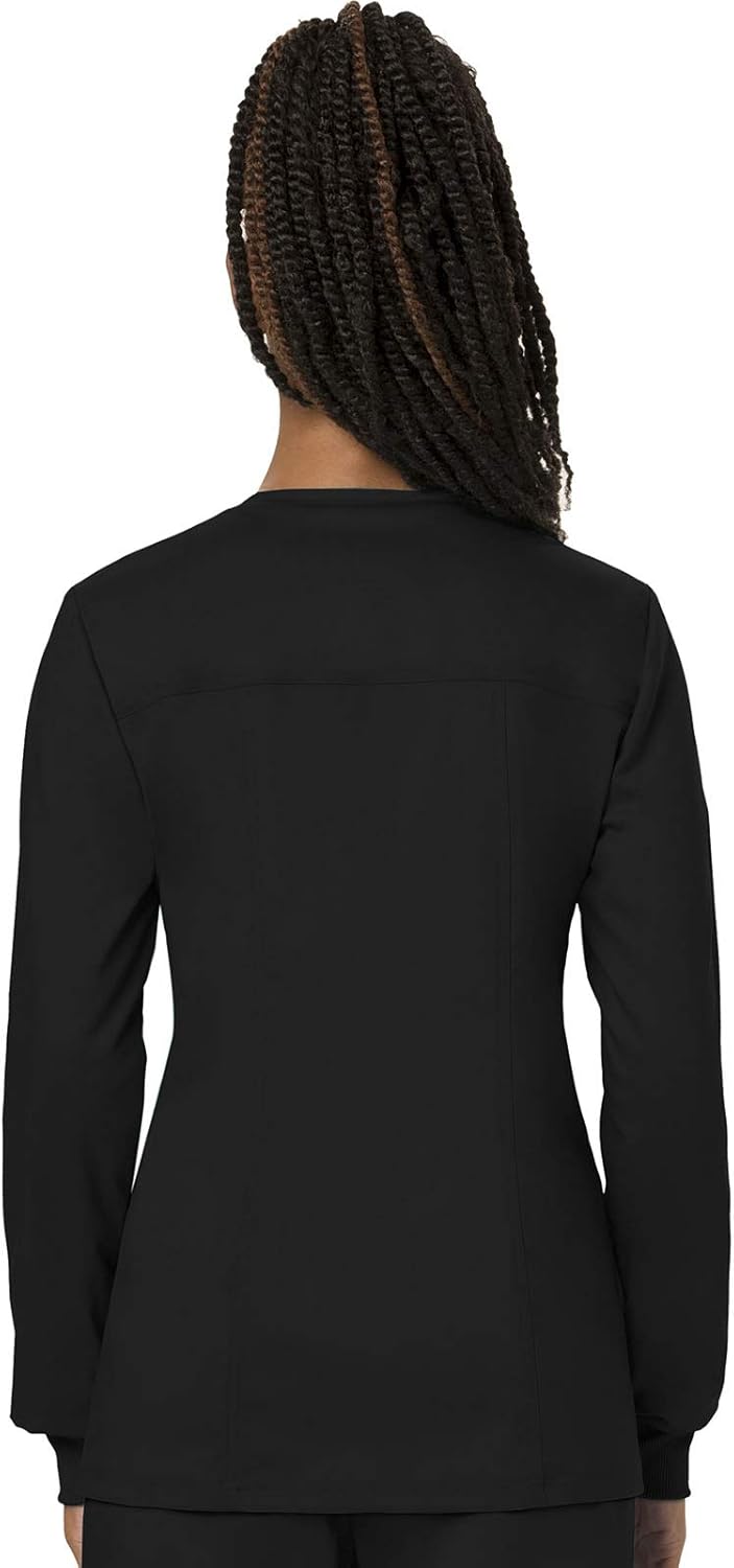 Cherokee Women's Snap Front Warm-up Jacket: Clothing
