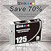 E-Z ink Remanufactured Ink Cartridge Replacement for Epson T125 ( Black,Cyan,Magenta,Yellow , 12-pack )