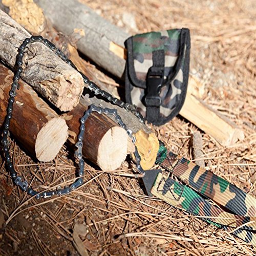 Startostar Pocket ChainSaw with Camoflauge Pouch for Camping ,Hunting