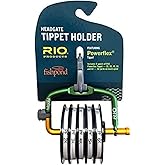 RIO Products Fly Fishing Tippet Head Gate, 2X-6X Powerflex Tippet, 30 Yard Spools, Clear