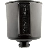YakAttack Black MultiMount Cup Holder - Secure &amp; Versatile | Track Mount Drink Holder for Kayaks &amp; Boats | Compatible with GearTrac &amp; MightyMount | Made in the USA