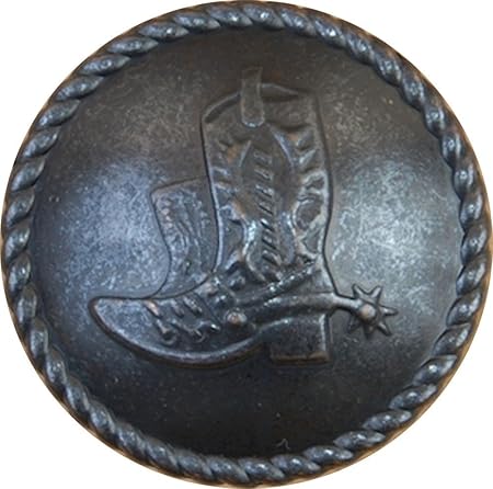 Set Of 24 Cowboy Boot And Rope Drawer Or Cabinet Pull Western