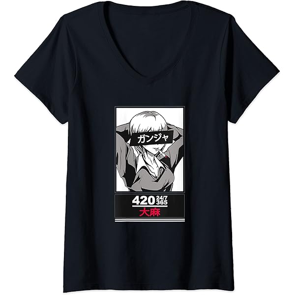 Amazon.com: Weed Anime 420 247 365 Stoner Girl Smoking Japanese