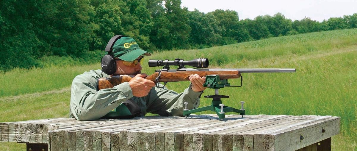 Caldwell The Rock Deluxe Front Rest Adjustable Ambidextrous Rifle Shooting Rest for Outdoor Range : Hunting And Shooting Equipment : Sports & Outdoors