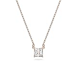 Swarovski Attract Pendant Necklace with a Square