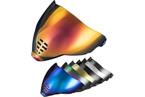 PSLER IC-06 visor- Icon Airflite Face Shield Motorcycle Helmet Visor Accessories Replacement for Icon Airflite IC-06，Transparent Red