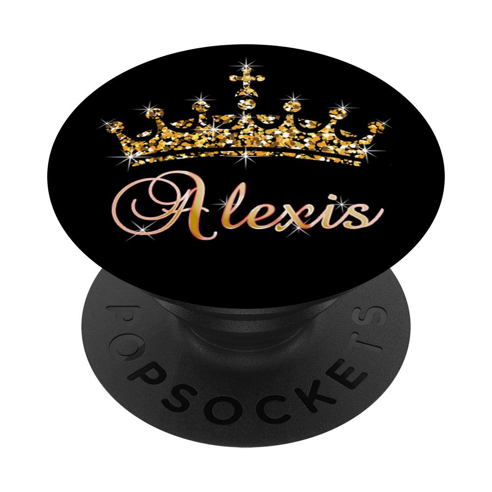 Alexis Name with Tiara Crown Queen Princess - Alexis PopSockets PopGrip: Swappable Grip for Phones & Tablets