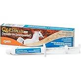 Quest Plus (moxidectin/praziquantel) Gel Dewormer for Horses, 0.5 oz | Broad-Spectrum Parasite Control for Late Grazing Season, Safe for Equines &amp; Ponies 6+ Months, Quick-Dissolving Oral Formula