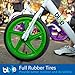 Purple Pro Balance Bike for Big Kids and Kids with Special Needs - 16