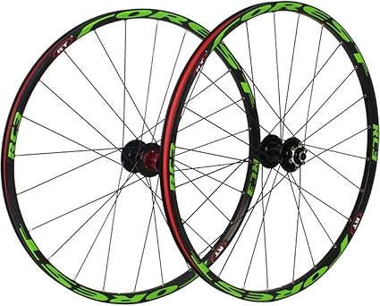 Mzpwjd Roue Velo 26 27 5 Pouces Jante Velo A Double Paroi Paire Roues Vtt Avant 2 Arriere 5 Palin Liberation Rapide Frein A Disque 7 8 9 10 Vitesses 32 Trous Amazon Fr Sports Et Loisirs