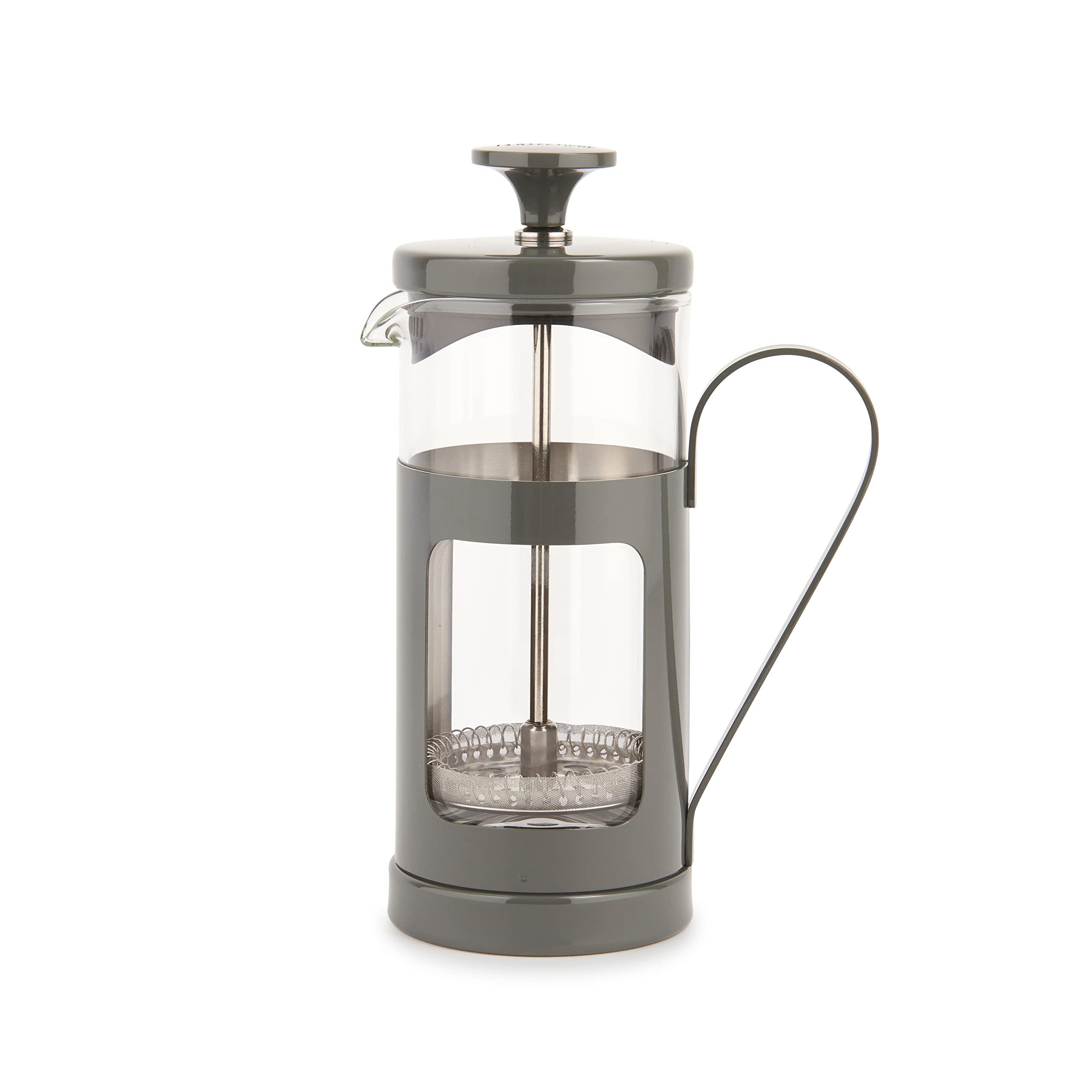 La Cafetière Monaco Glass/Stainless Steel Cafetière 3 Cup (Grey)