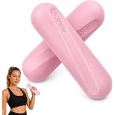 Dumbbell Set, Hand Weights For Women, 2.2lb Dumbbells Set of 2, Exercise &amp; Fitness Dumbbells, Dumbbell Set for Walking, Yoga, Dance, Barre, Pilates, Cardio, Aerobics