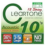 Cleartone Acoustic .010-.047 Light 12 Strings