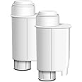 AQUACREST TÜV SÜD Certified Coffee Water Filter, Replacement for Brita® Intenza® Water Filter Gaggia®, Philips®, Saeco®, CA6702/00, Intenza® Coffee Filter (Pack of 2)