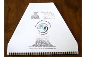 World of Harmony Music; Winter / Spring ~ Educational Book of Beginning to Upper Intermediate Level Classical, Holiday, and Folk Music Sheets for Zither with Educational Lyrics and Composer Lessons