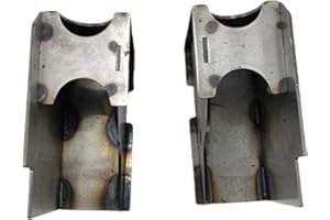 ROLOTIPPI 2 Pack Welded-On Upper Control Trailing Arm Mount Frame Patch Kit Replacement for Chevy Trailblazer for GMC Envoy for Buick Rainier 2002 2003 2004 2005 2006 2007 2008 2009 (Already Welded Box Frame)