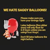 Helium King Disposable Helium Gas Canister 30 x 9" Latex Baloons 14 Foil view 8
