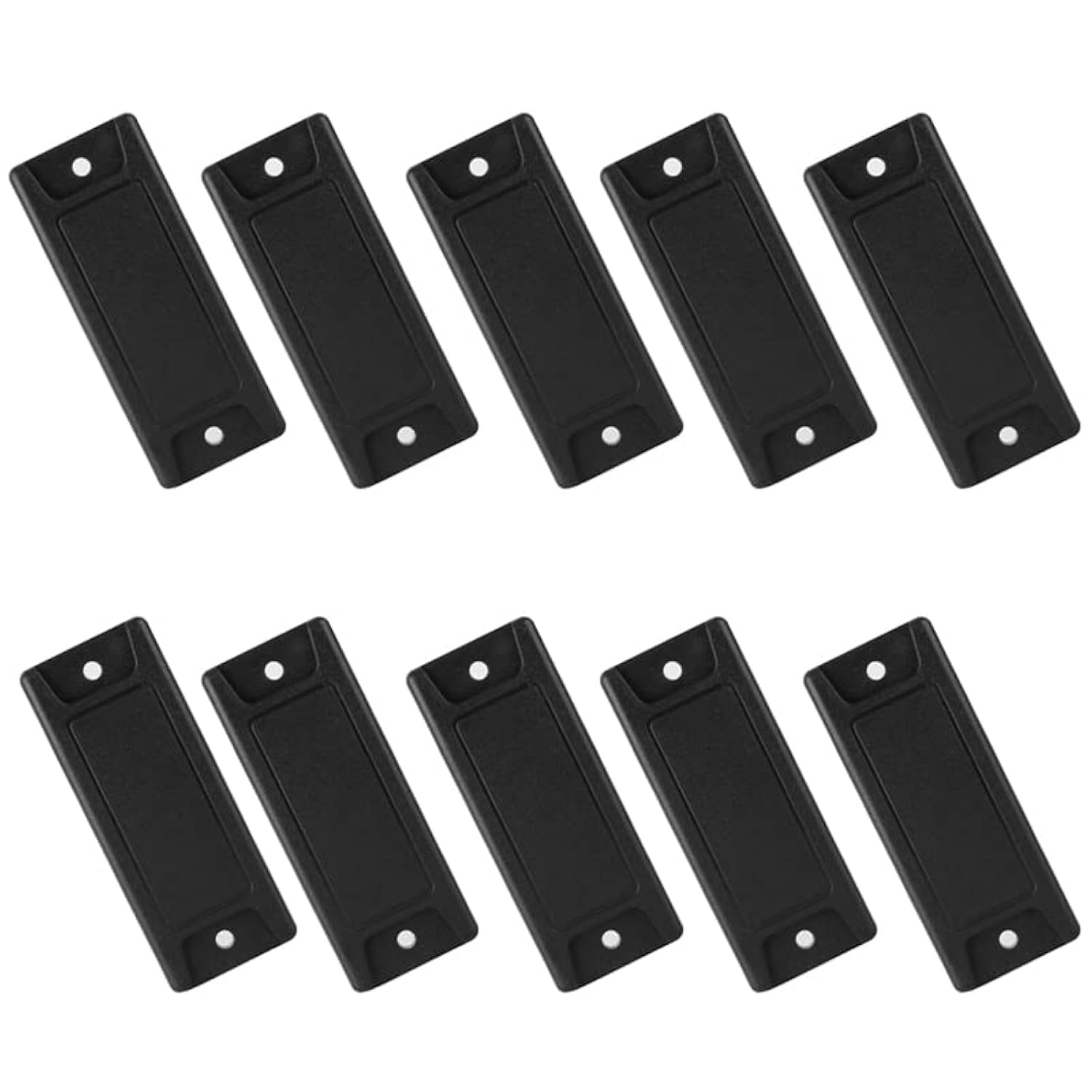 Photo 1 of Yanzeo 10Pcs UHF RFID Anti Metal Tag Strip Long Reading Range Waterproof Outdoor for Assets Industrial (Black)
