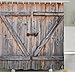 Ambesonne Rustic Shower Curtain, Old Wooden Garage Door American Native Country Farm Style Art Image, Cloth Fabric Bathroom Decor Set with Hooks, 69