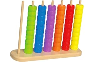 simhoa Counting Rings Stacker Sorting Counting Toy for Kids 1-3 Birthday Gift