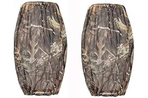 2 Packs Camo Mosquito Head Nets Gnats Face Netting for Any Outdoor Activities Works Over Most Hats